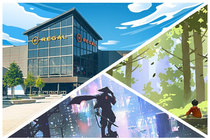 Anime movies playing at Regal