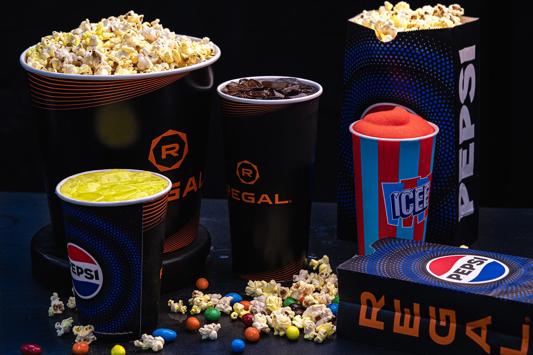 Regal Crown Club members get rewards like collectibles, popcorn, candy, free tickets and swag.