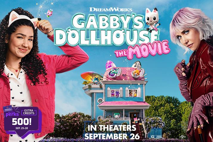Gabby's Dollhouse: The Movie only in theatres September 26