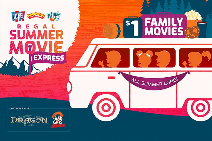 Watch family favorite movies this summer for $1 a ticket