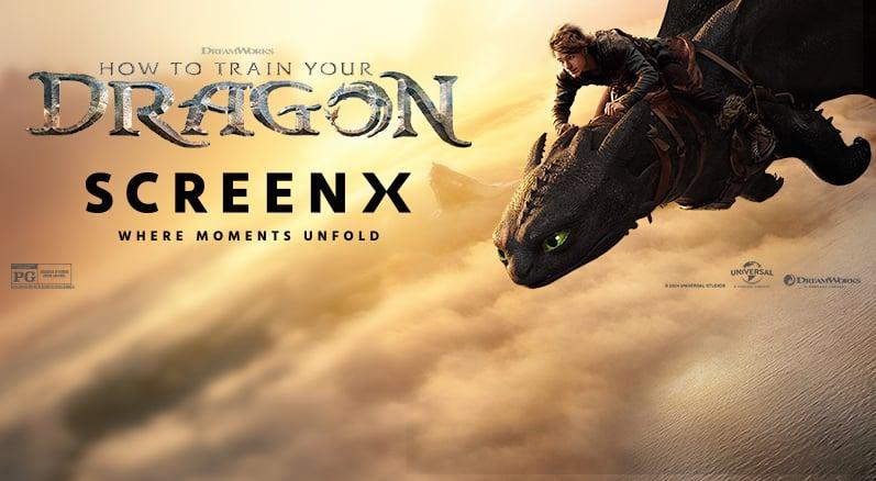 See How to Train Your Dragon in ScreenX at Regal