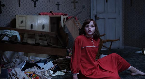 The Conjuring 2 little girl in red dress
