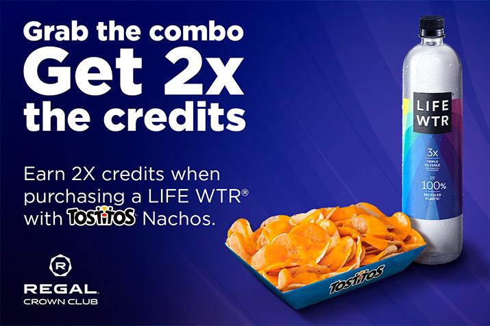 Tostitios Nachos and Life WTR concessions combo offer