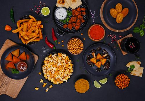 Indian-inspired concessions items available at select Regal theatres