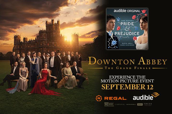 Downton Abbey: The Grande Finale regal audible offer