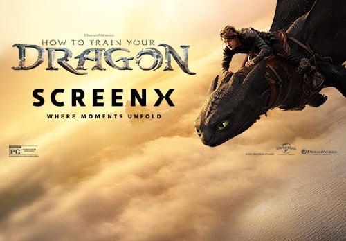See How to Train Your Dragon in ScreenX at Regal